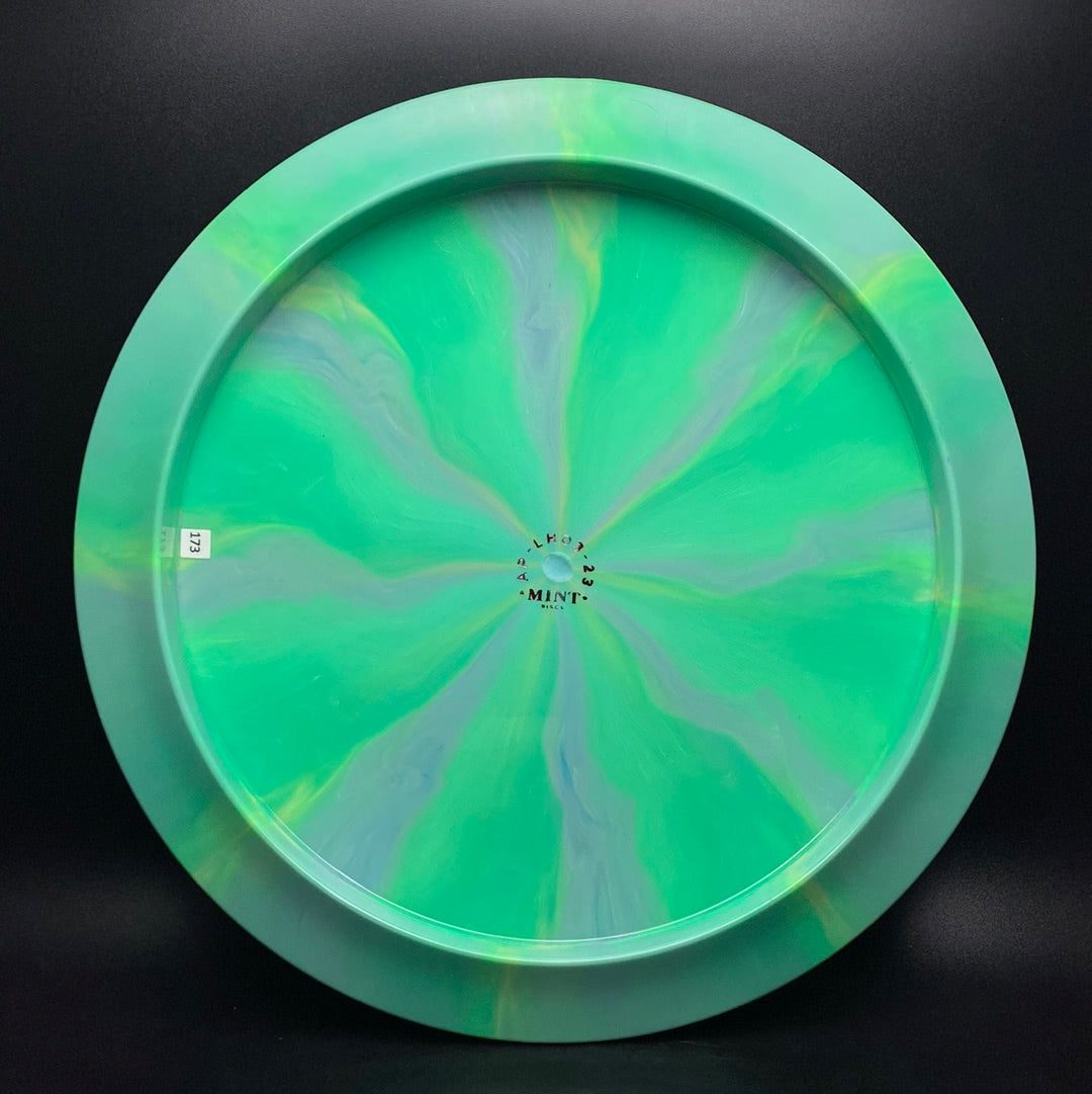 Swirly Apex Longhorn - Custom RAD Skull Stamp Disc