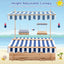 Kids Wooden Sandbox with Canopy and Bench Seats