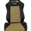 Asientos de Carreras SPDZ1 Pole Position 7 - Tela Negra/Kevlar Amarillo