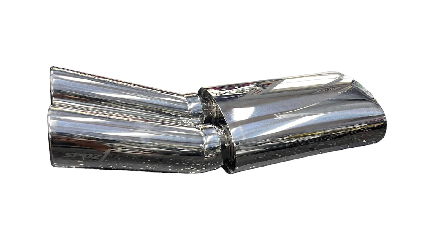 SPDZ1 Dual Tip VIP Series 2 Exhaust Mufflers - Korvel
