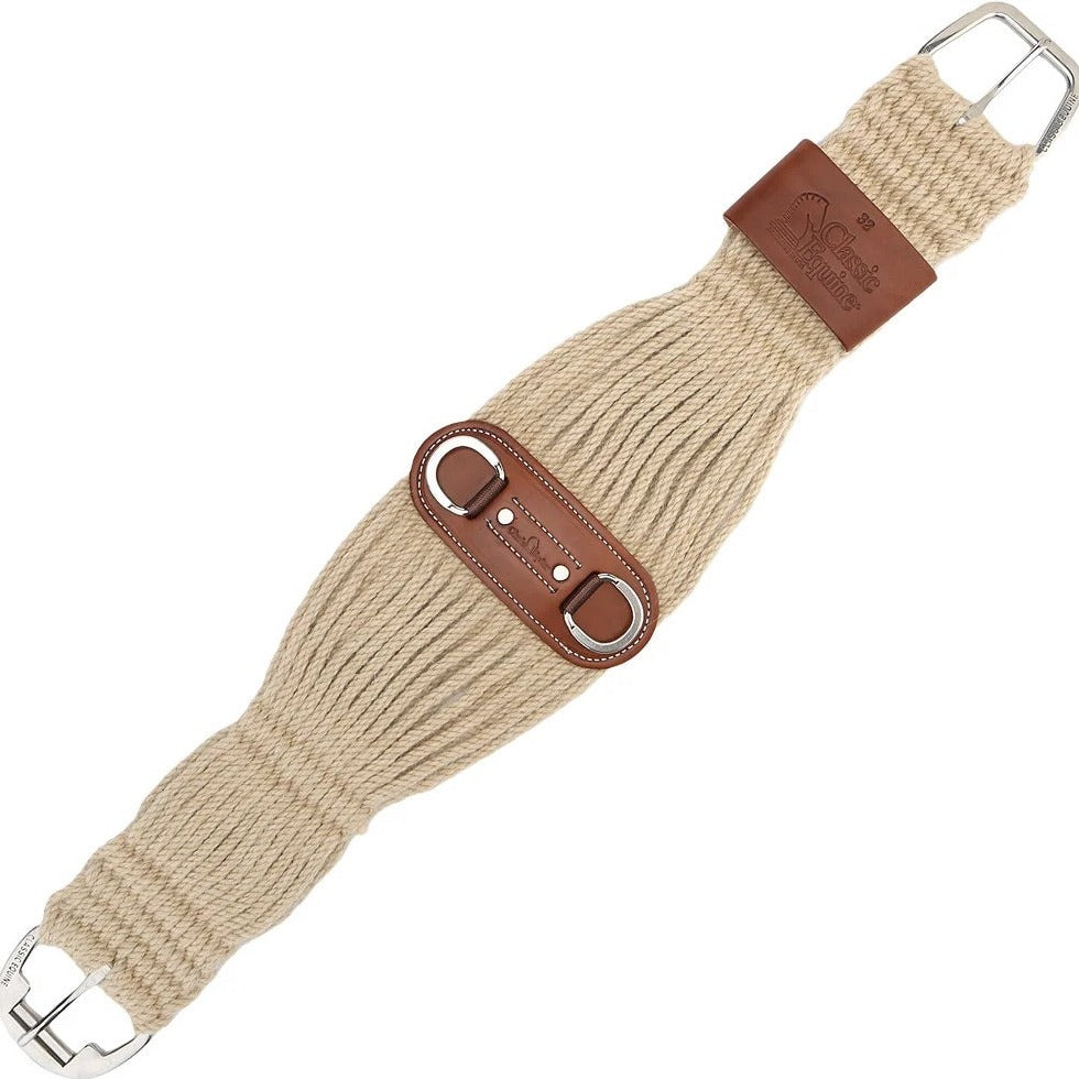 Premium 100% Mohair Roper Girth for Ultimate Comfort - Korvel