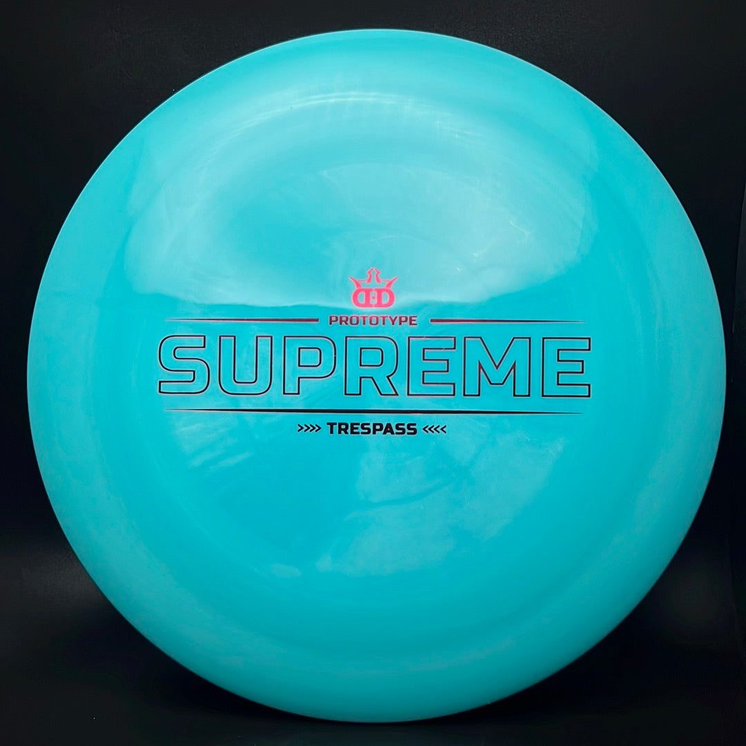 Supreme Trespass - Prototype Disc Golf Driver