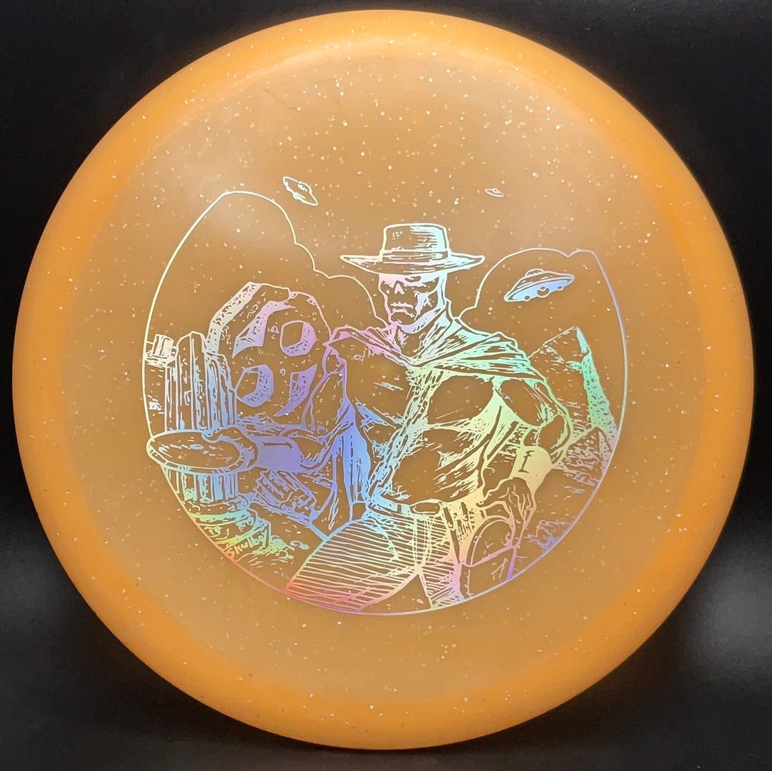 Metal Flake C-Blend Glow Ra - Marauder Stamp Disc Golf Disc