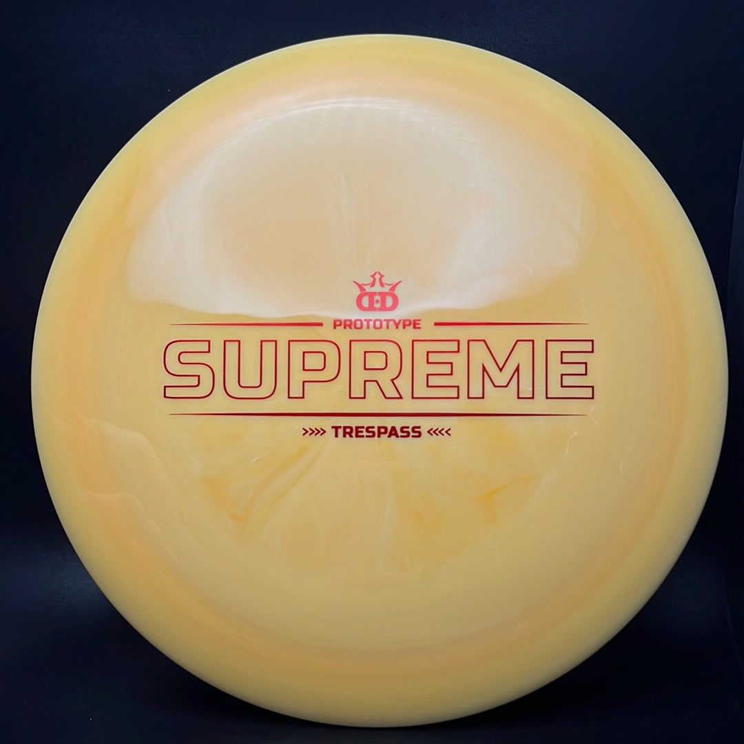 Supreme Trespass - Prototype Disc Golf Driver