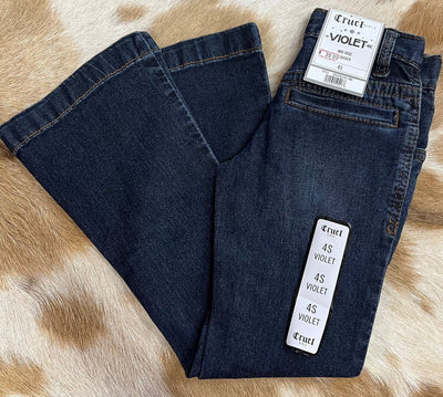 Chic Violet Jeans for Girls | Cruel Girl Collection - Korvel