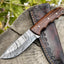 Premium Handmade Damascus Steel EDC Knife for Outdoor Adventures - Korvel