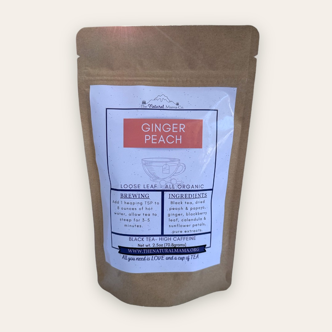 Peachy Ginger Bliss Black Tea - Korvel