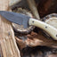 Premium Handmade Damascus Steel EDC Skinner Knife for Outdoor Adventures - Korvel