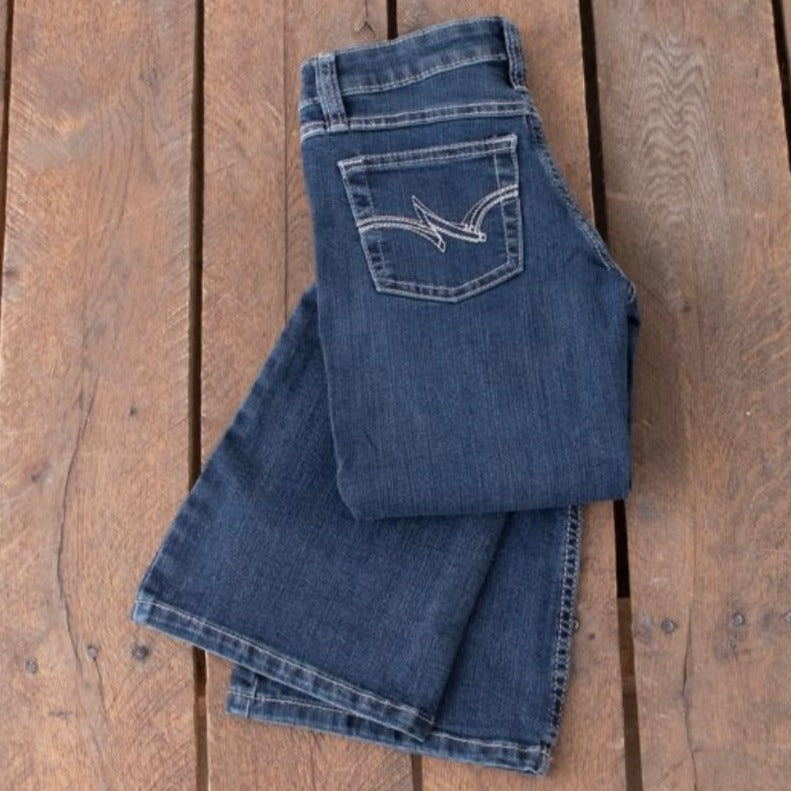 Wrangler Girls' Mae Bootcut Jeans - Stylish & Comfortable - Korvel