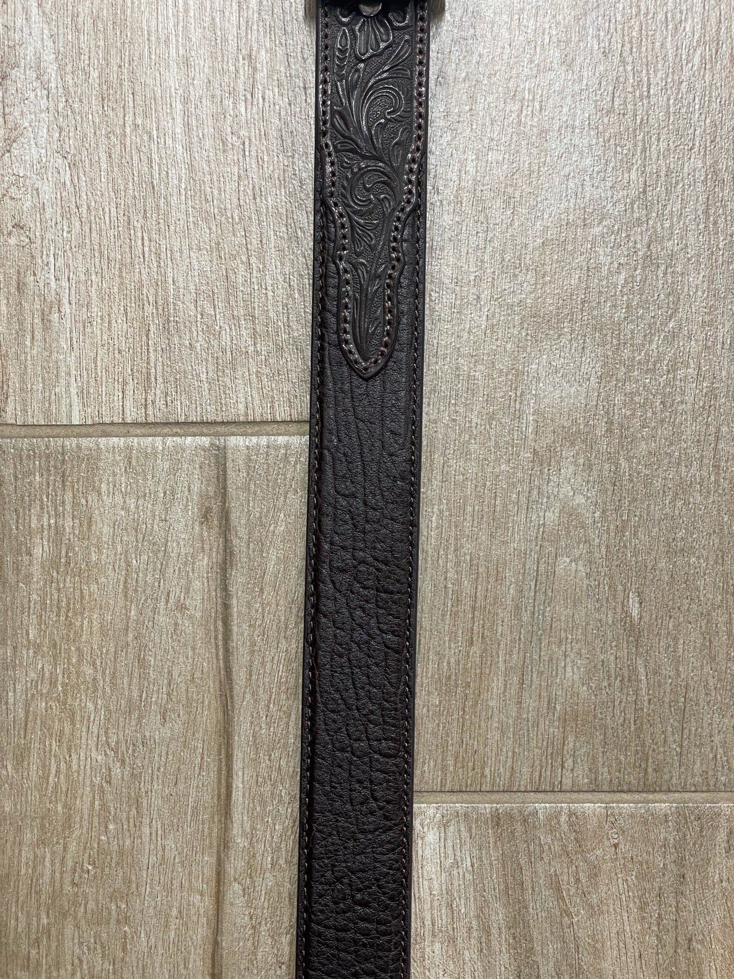 Premium Brown Bullhide Western Belt for Men | Nocona - Korvel