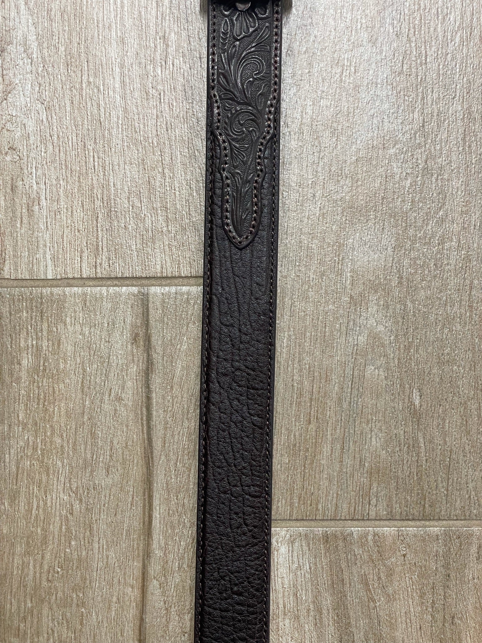 Premium Brown Bullhide Western Belt for Men | Nocona - Korvel
