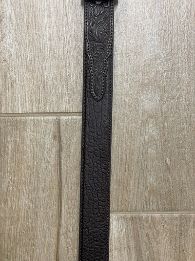Premium Brown Bullhide Western Belt for Men | Nocona - Korvel