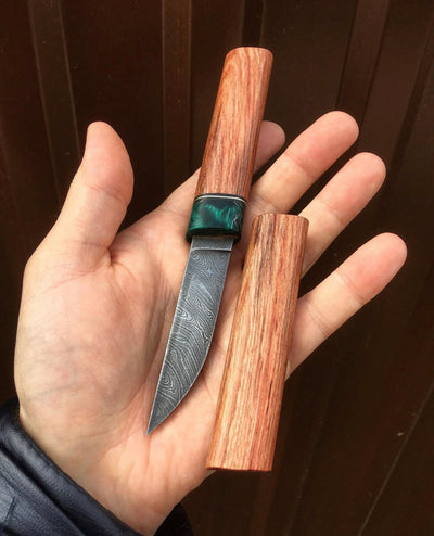 Premium Handmade Damascus Steel EDC Knife - Korvel