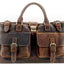 Chic Handmade Vintage Leather Travel Bag for Women - Korvel