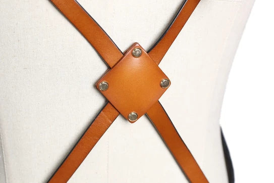 Durable Waxed Canvas & Leather Artisan Apron - Korvel