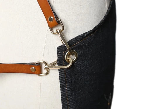 Durable Waxed Canvas & Leather Artisan Apron - Korvel