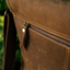 Elegant Vintage Brown Crazy Horse Leather Messenger Bag - Korvel