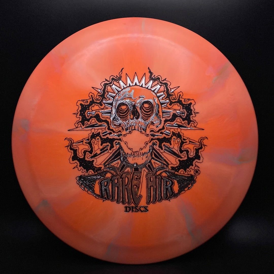 Swirly Apex Longhorn - Custom RAD Skull Stamp Disc