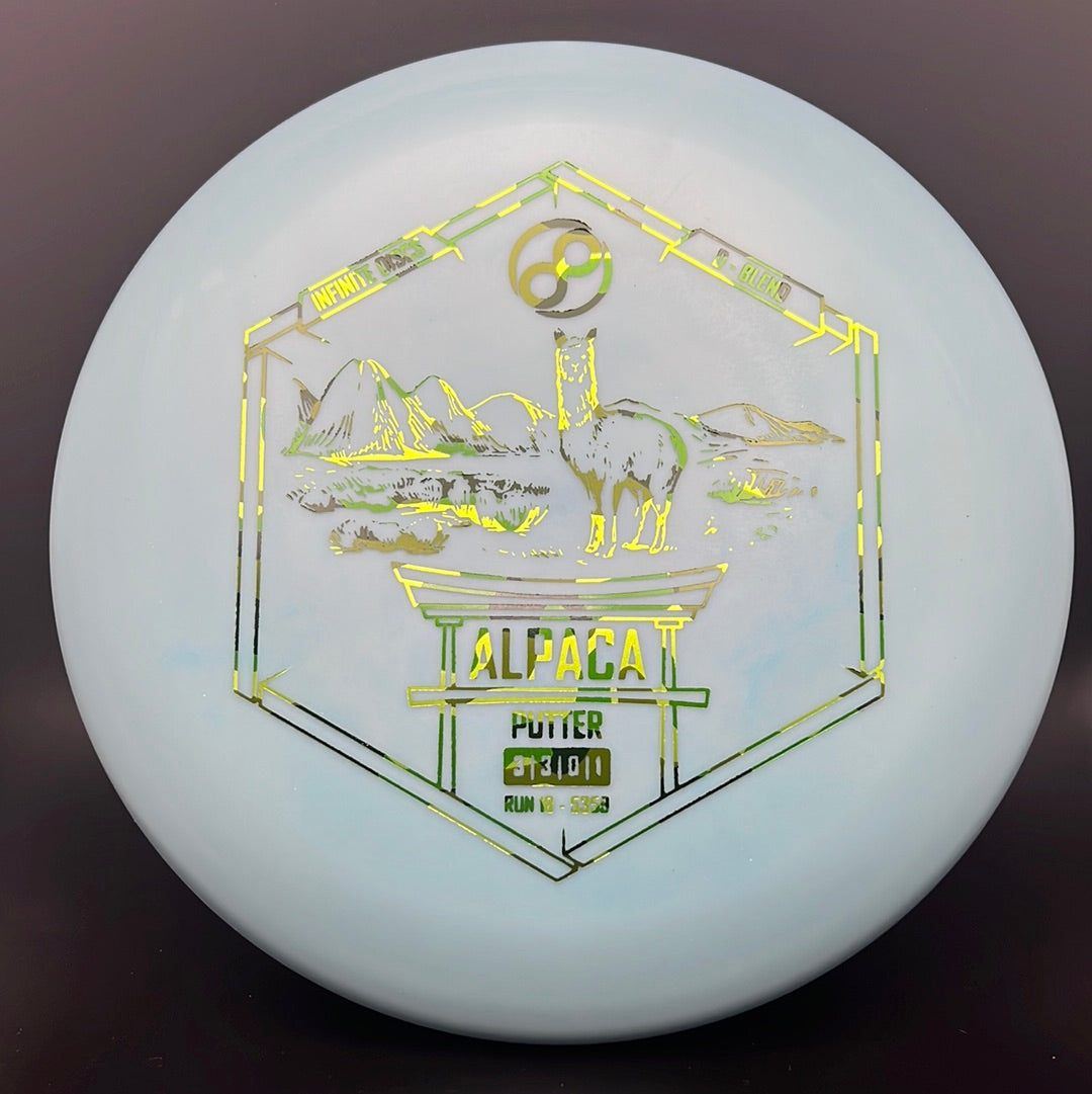 Alpaca D-Blend Putter - Premium Disc Golf Experience