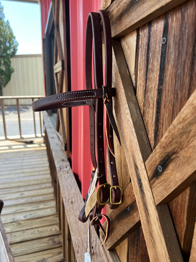 Durable Hot Oil Browband Headstall by Jerry Beagley - Korvel
