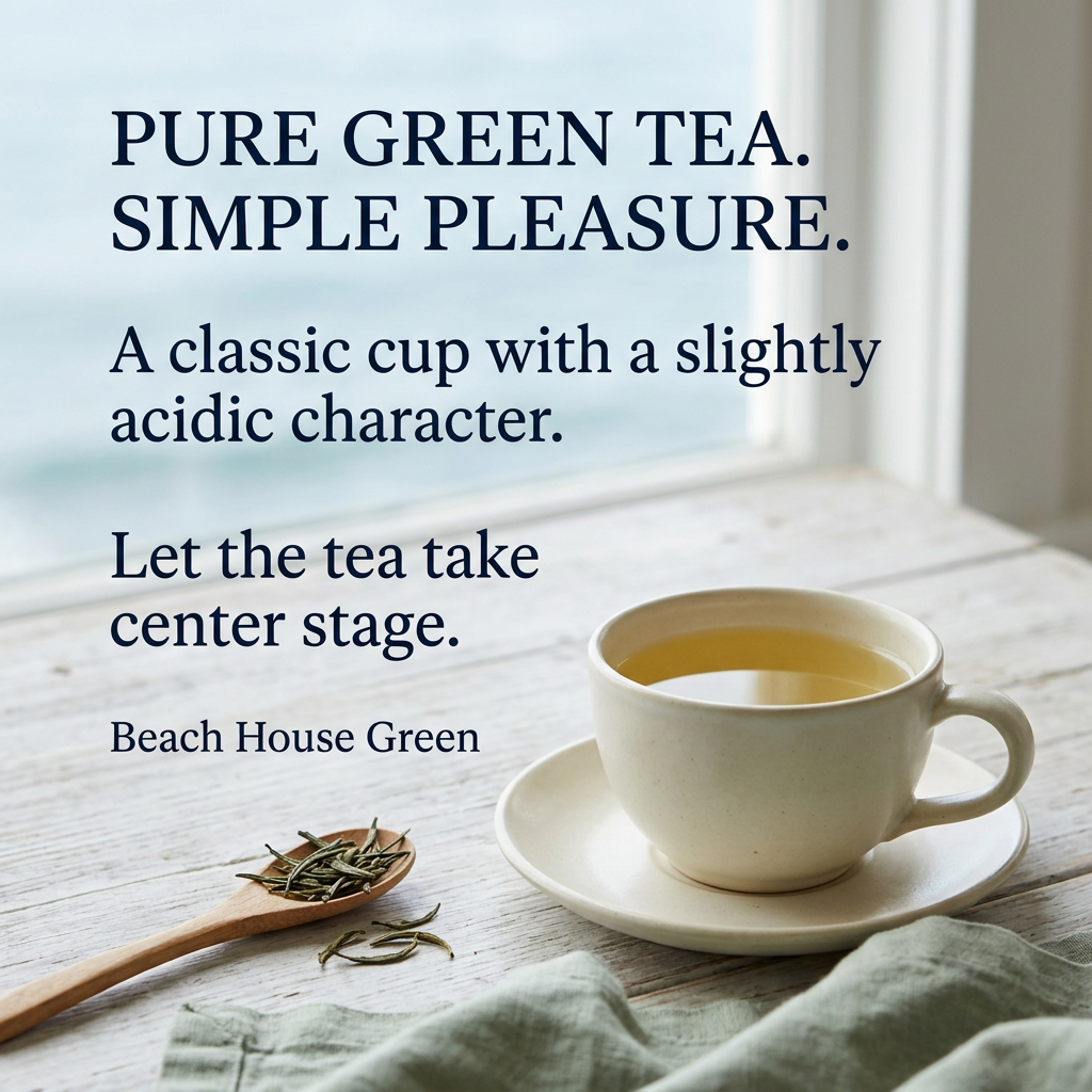 Tés verdes Beach House