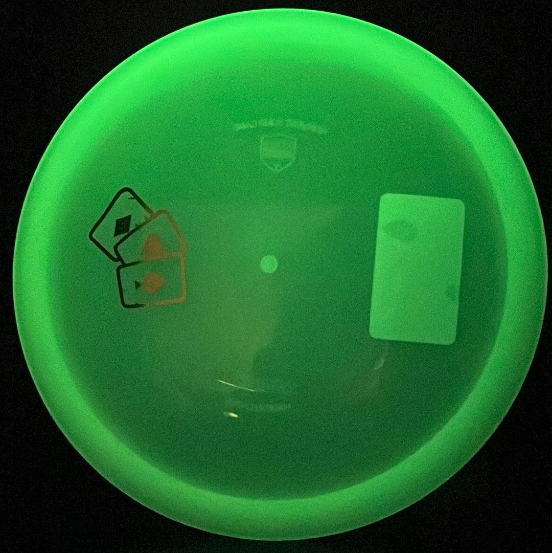 Active Glow Premium Magician Disc Golf Disc