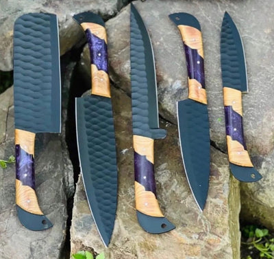 Artisan D2 Forged Steel Kitchen Knife Collection - Korvel