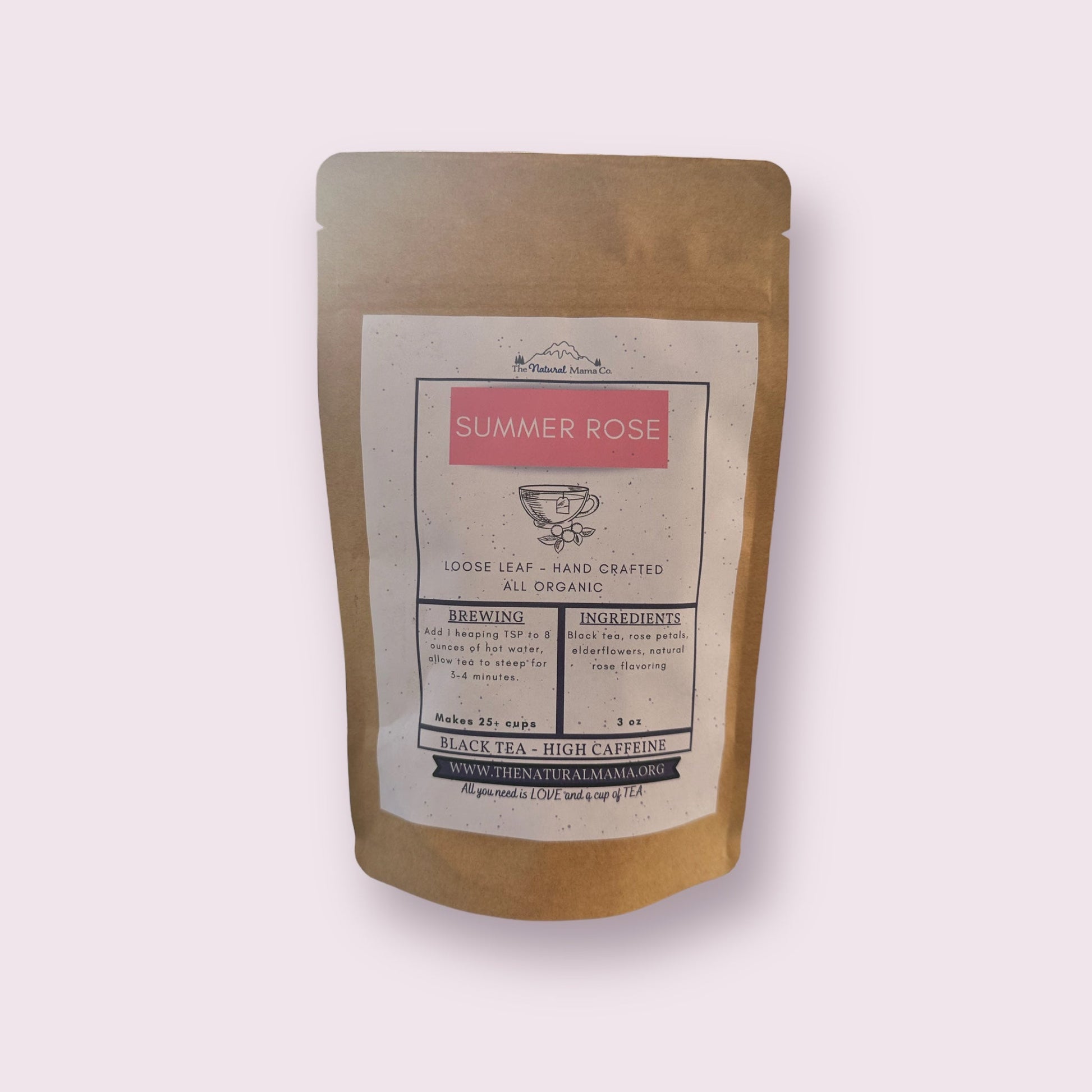 Elegant Summer Rose Black Tea – Floral Loose-Leaf Delight - Korvel