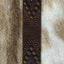 Nocona Women's Distressed Brown Belt with Copper Accents - Korvel