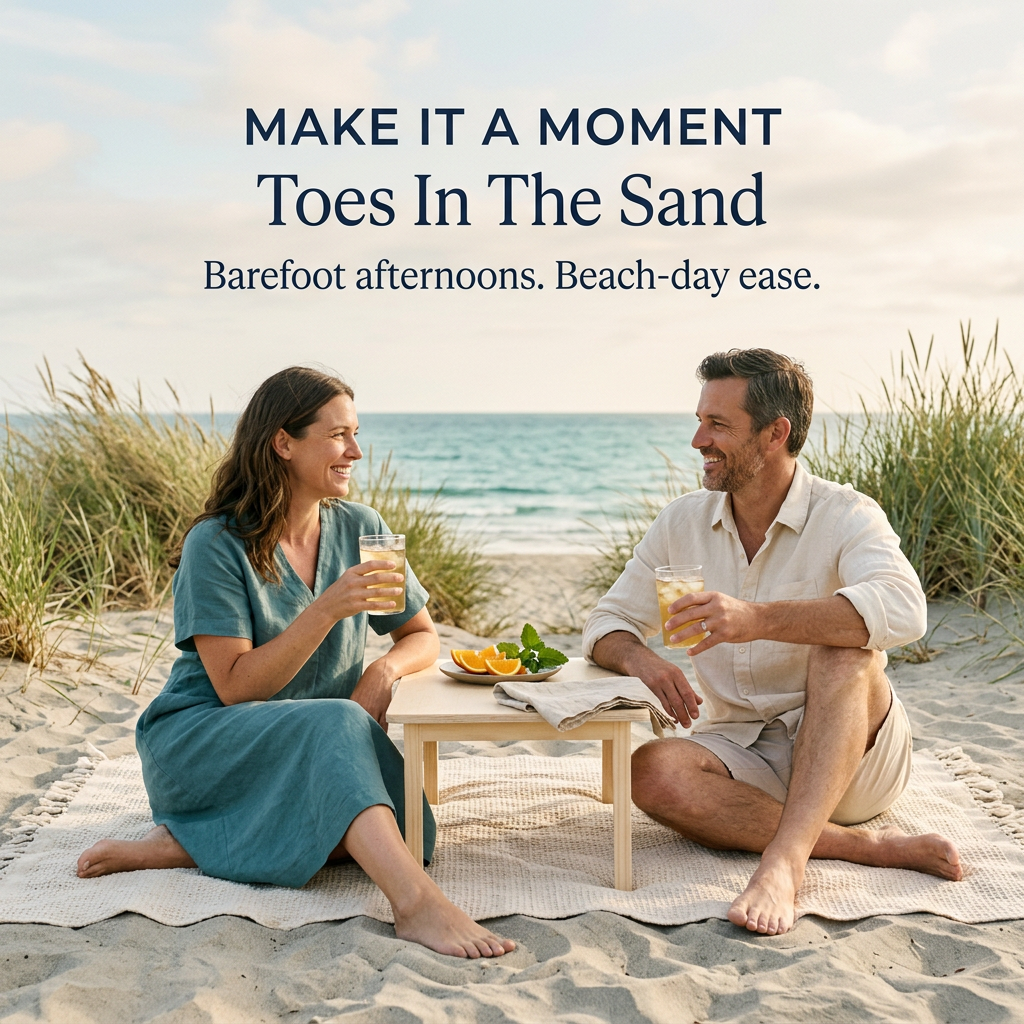 Toes In The Sand Iced Blend - Organic Herbal Tea
