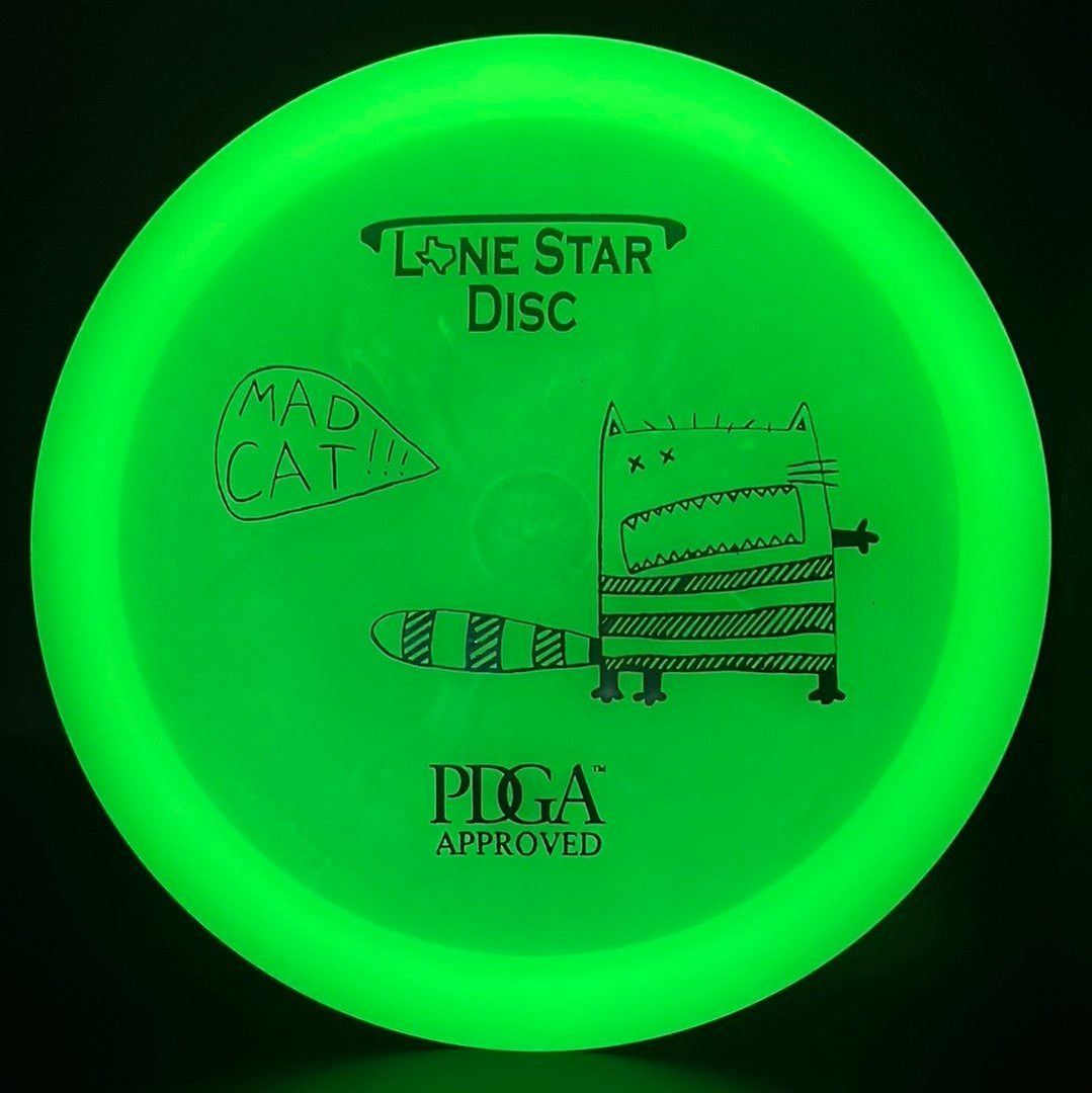 Glow Mad Cat Control Driver - Premium Disc Golf Disc