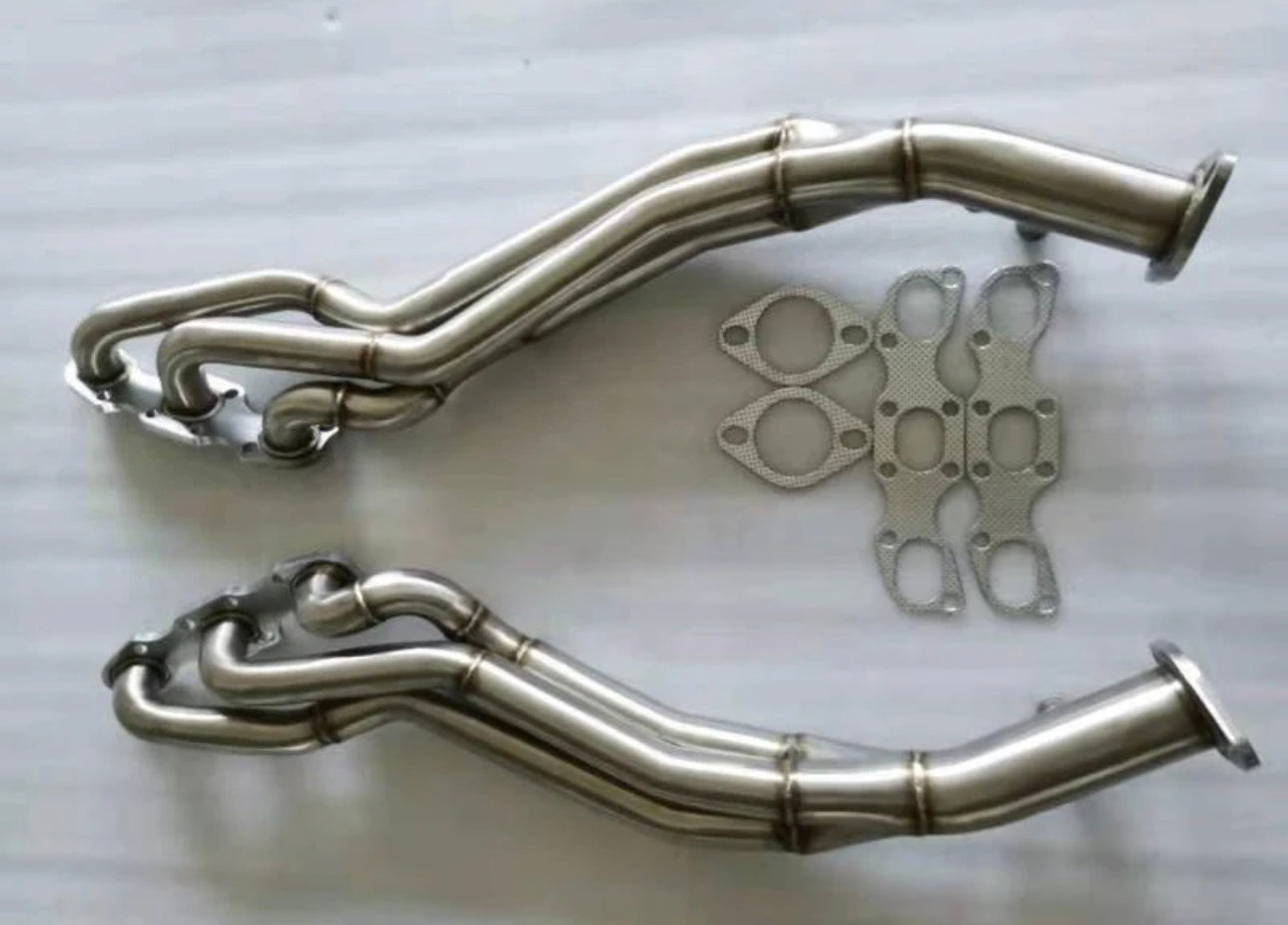 High-Performance SPDZ1 Long Tube Headers for Nissan & Infiniti VQ35DE/HR - Korvel