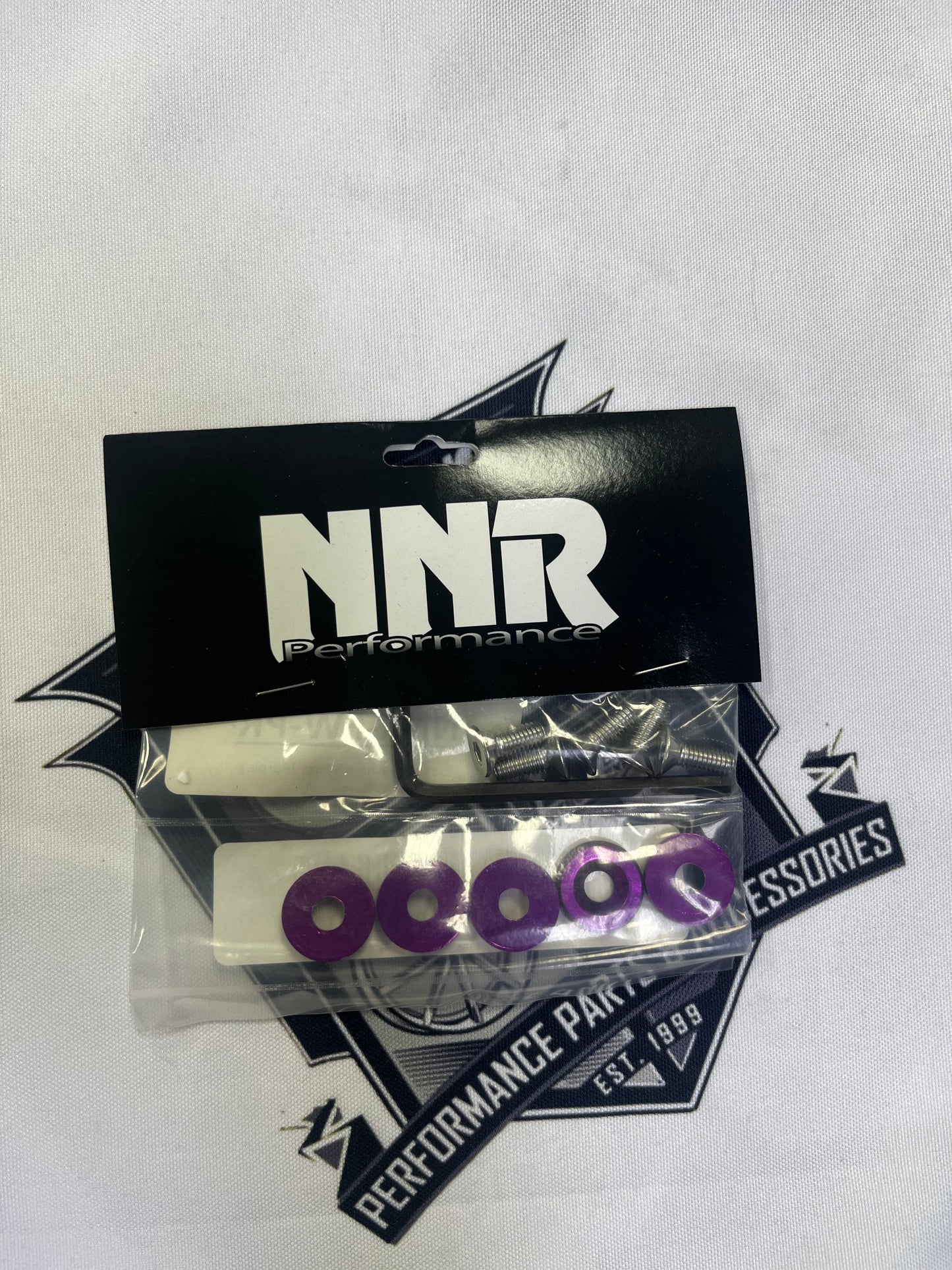 Pack de 5 rondelles de pare-chocs Nnr - Violet