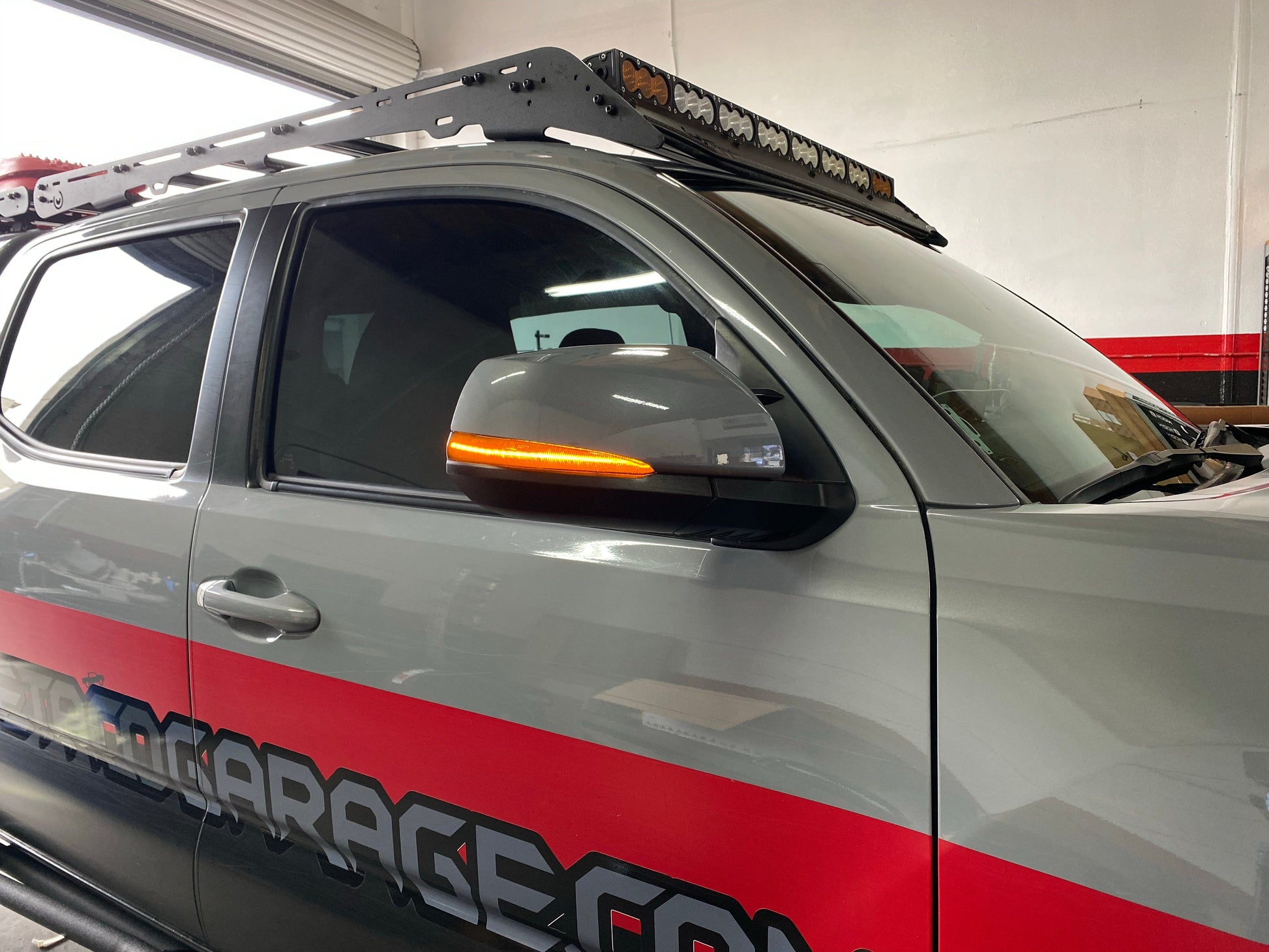 Toyota Tacoma Smoked Sequential Mirror Turn Signal - Korvel