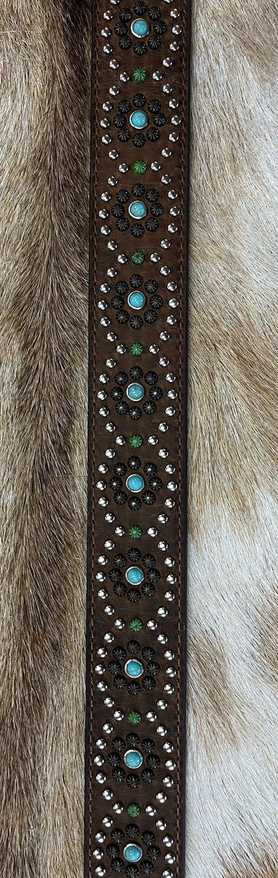 Brown Studded | Nocona Womens - Korvel
