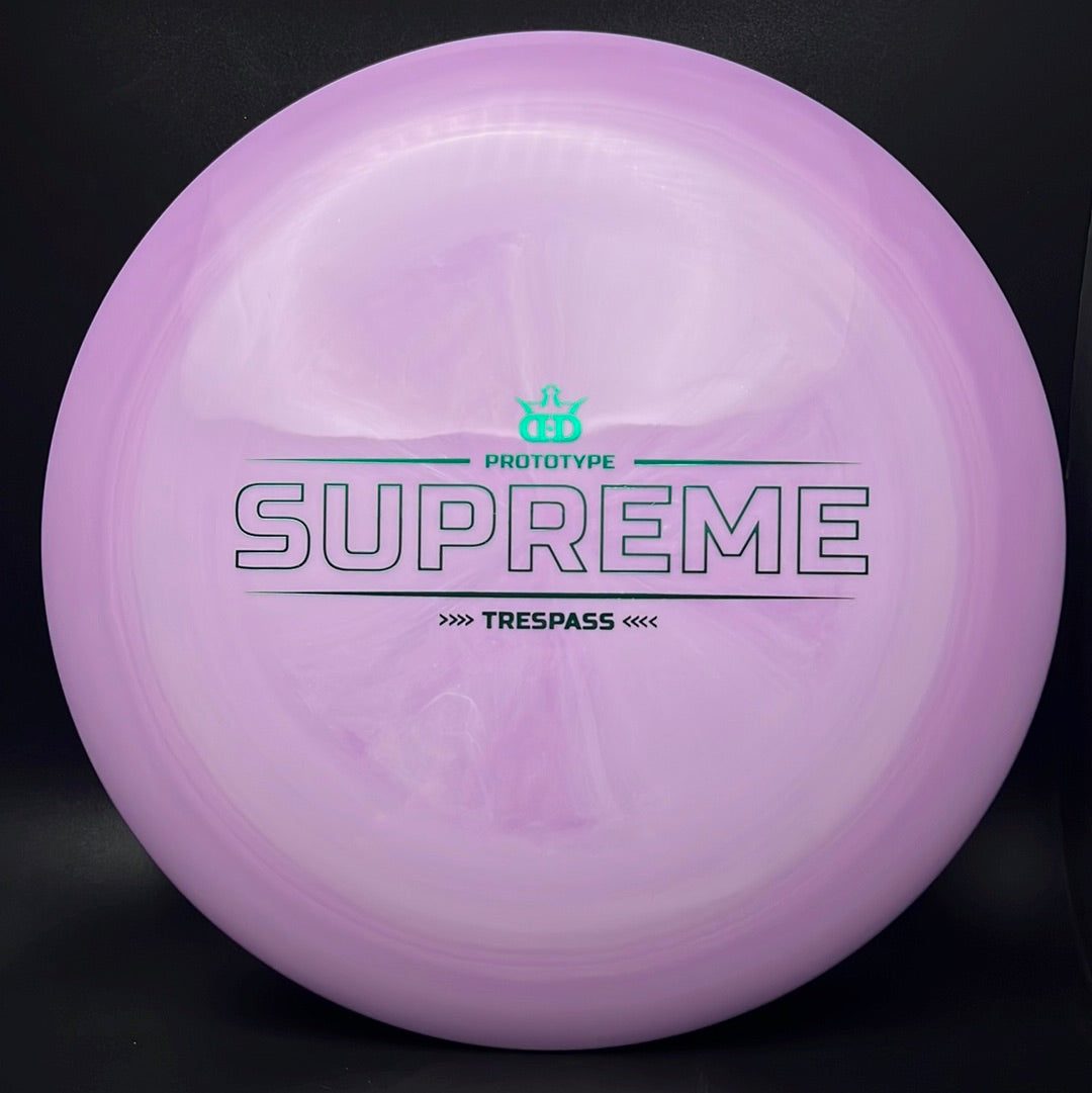 Supreme Trespass - Prototype Disc Golf Driver