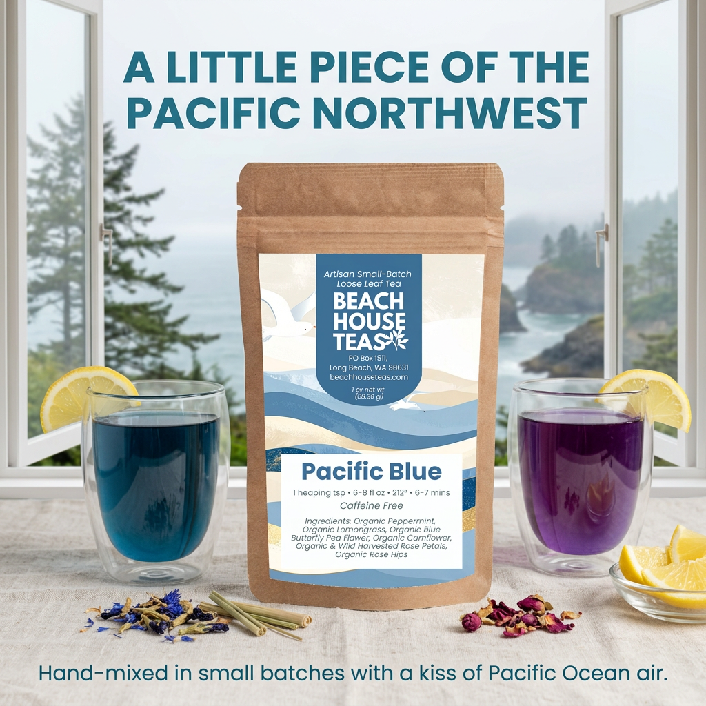 Thé bleu du Pacifique