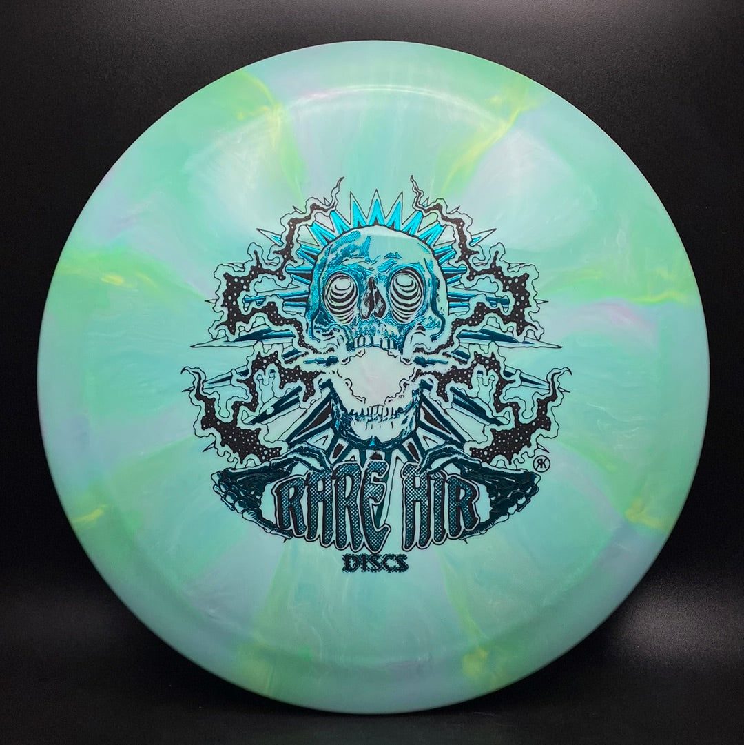 Swirly Apex Longhorn - Custom RAD Skull Stamp Disc