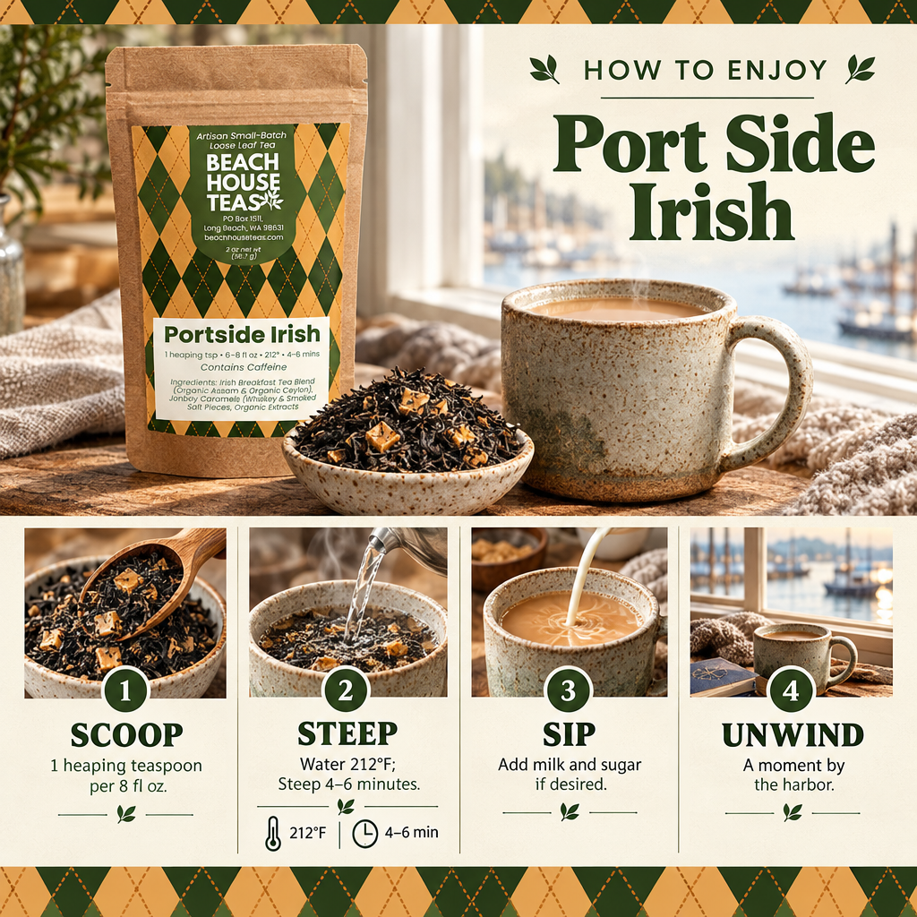 Té de desayuno irlandés de Port Side