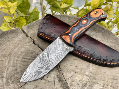 Premium Handmade Damascus Steel Survival Knife - Korvel