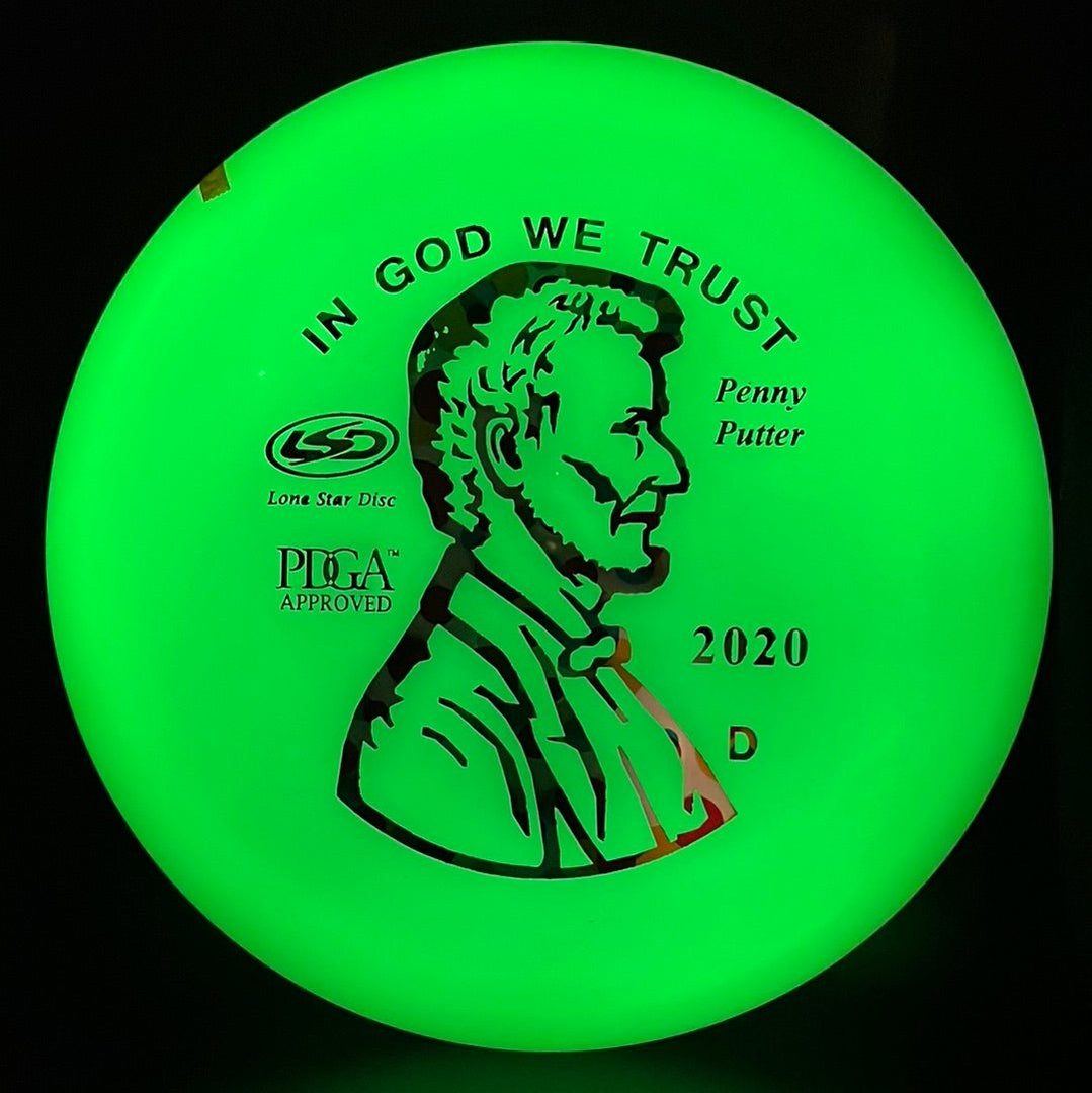 Glow Penny Putter - Premium Disc Golf Putter