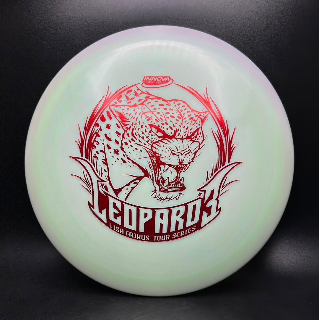Swirly Star Leopard3 - Disque de la série Tour de Lisa Fajkus 2020
