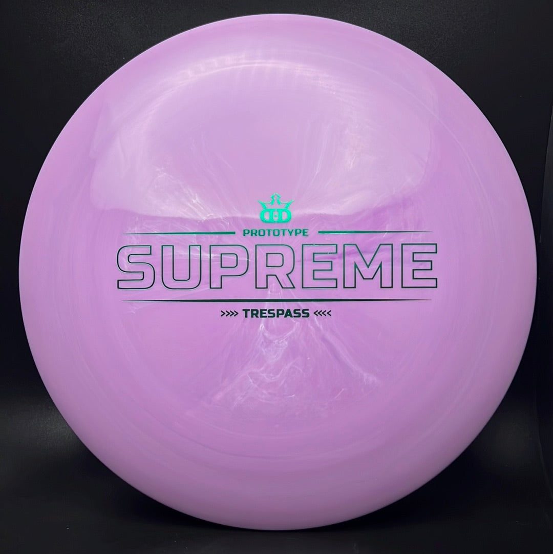 Supreme Trespass - Prototype Disc Golf Driver