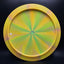 Swirly Apex Longhorn - Custom RAD Skull Stamp Disc