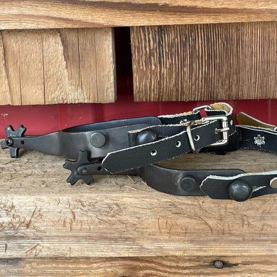 Children's Mutton Spurs with Leather Strap - Korvel