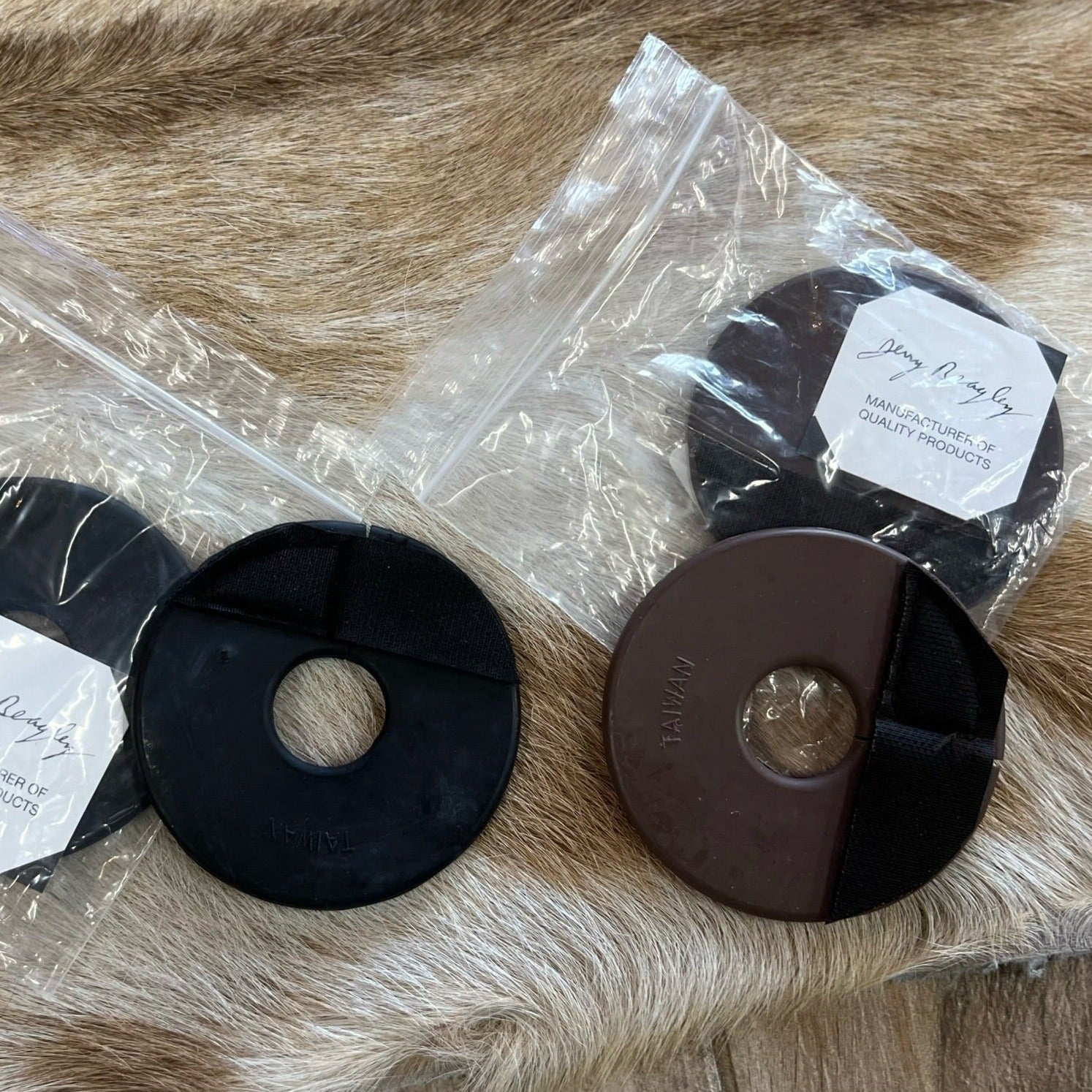 Premium Velcro Rubber Bit Guards for Equestrian Use - Korvel