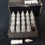 NNR Steel Extended Spline Wheel Lug Nuts with Spike - 20pcs