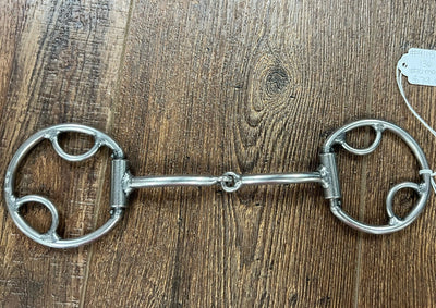 Premium Swivel O-Ring Snaffle Bit - #10 Mouthpiece - Korvel