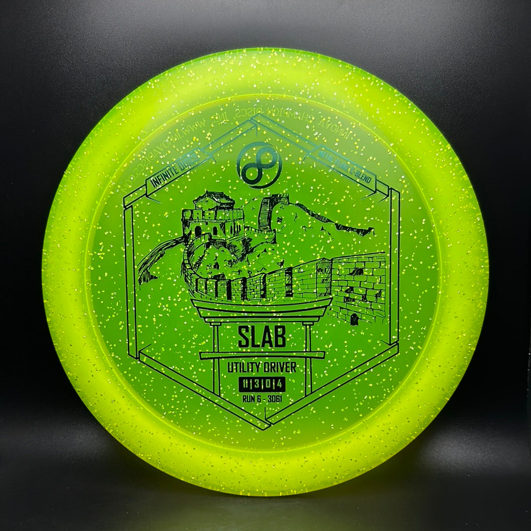 Metal Flake C-Blend Slab Disc Golf Driver