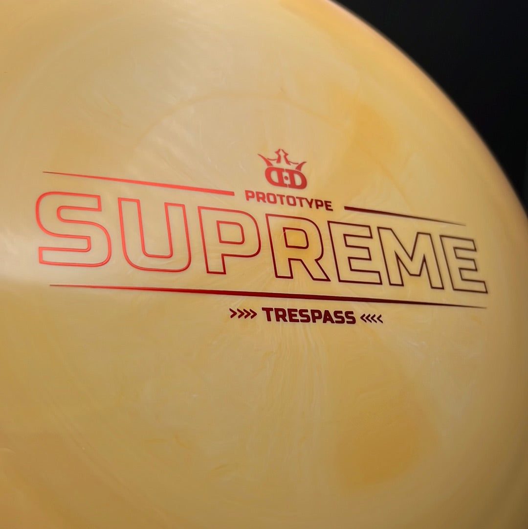 Supreme Trespass - Prototype Disc Golf Driver